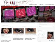 Tablet Screenshot of bugsbeautyblog.com
